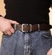 Men's belt, width 4 cm