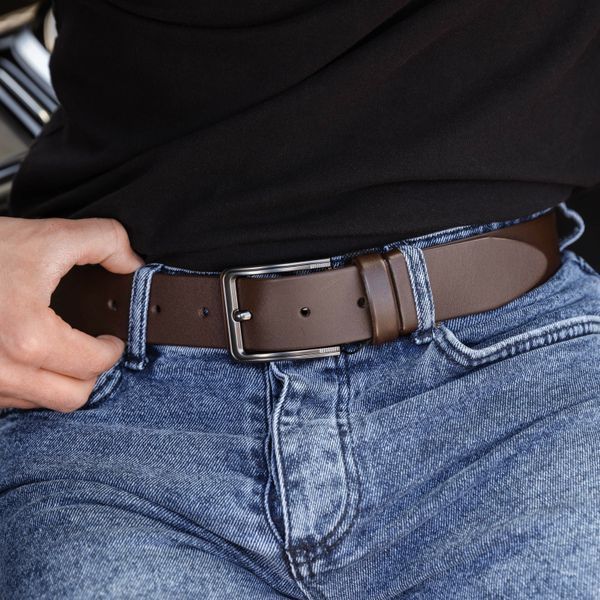 Brown belt, 4 cm wide